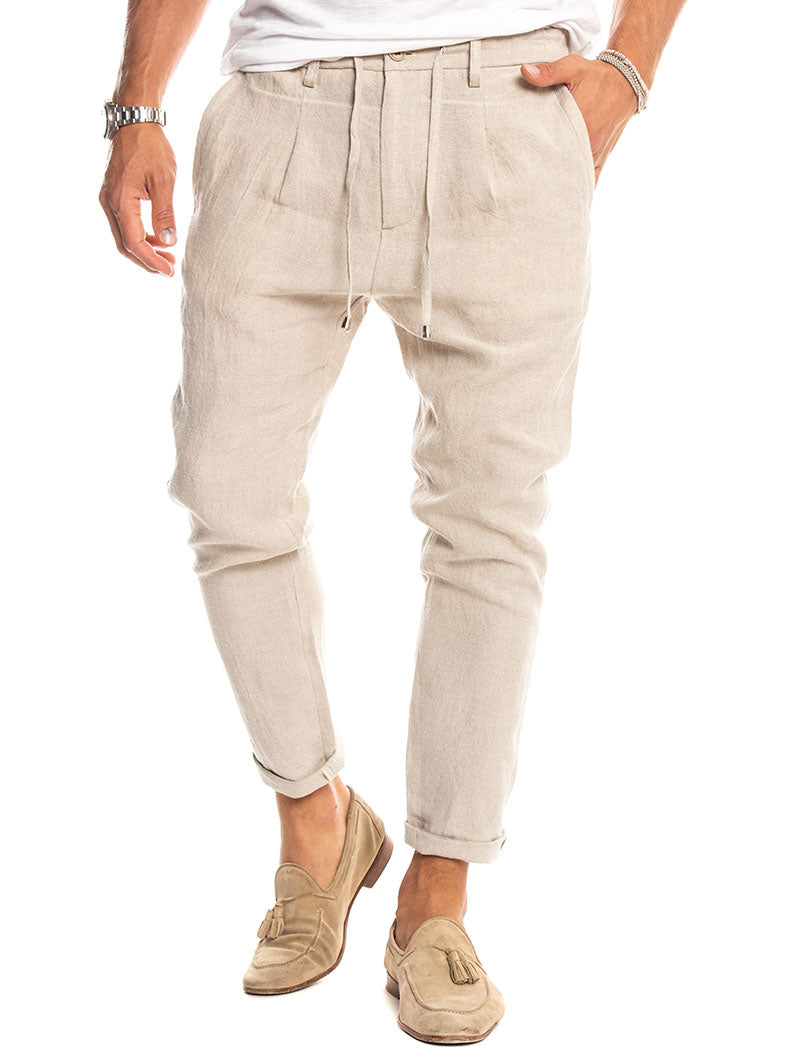 Men's Linen Pants - Phantom Style - Nohow – Nohow Style
