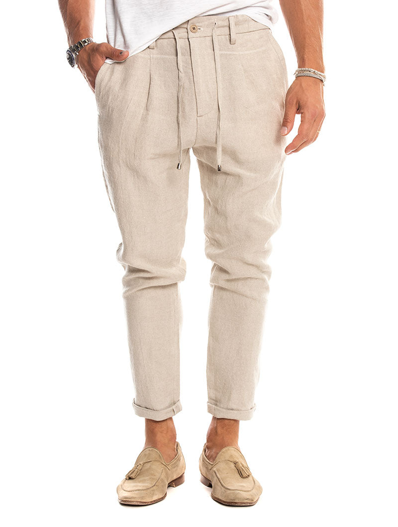 Men's Linen Pants - Phantom Style - Nohow – Nohow Style