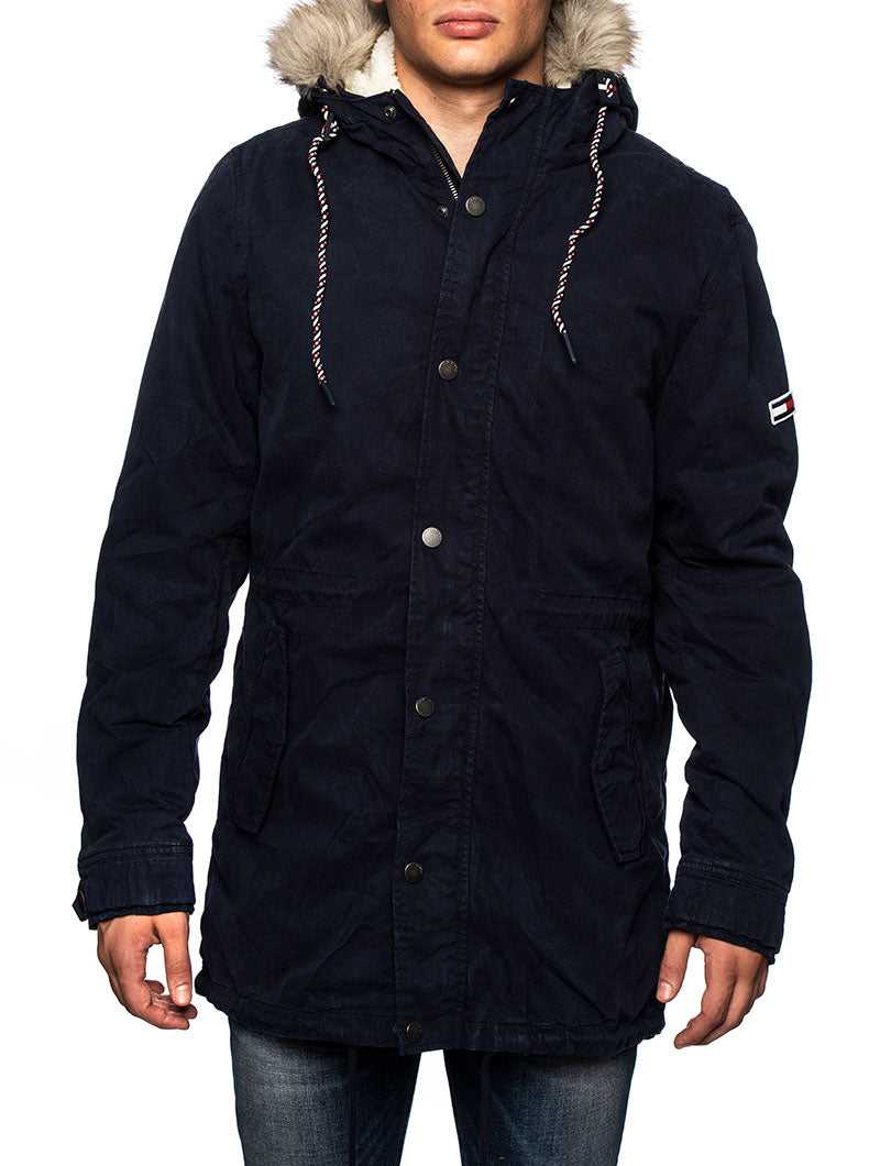 tommy hilfiger tjm lined parka