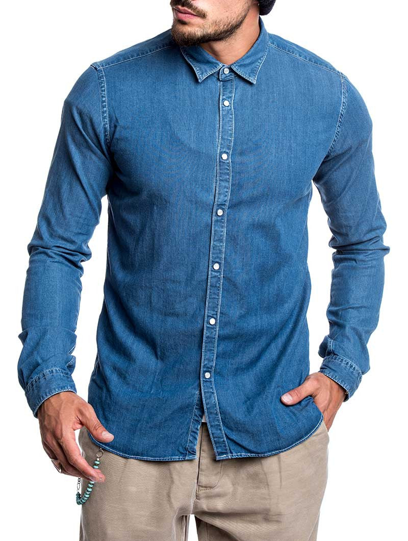 MEN'S CLOTHING | DENIM JEANS SHIRT | NOHOW SUMMER COLLECTION | NOHOW ...