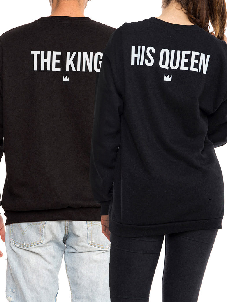 the king his queen sweatshirts