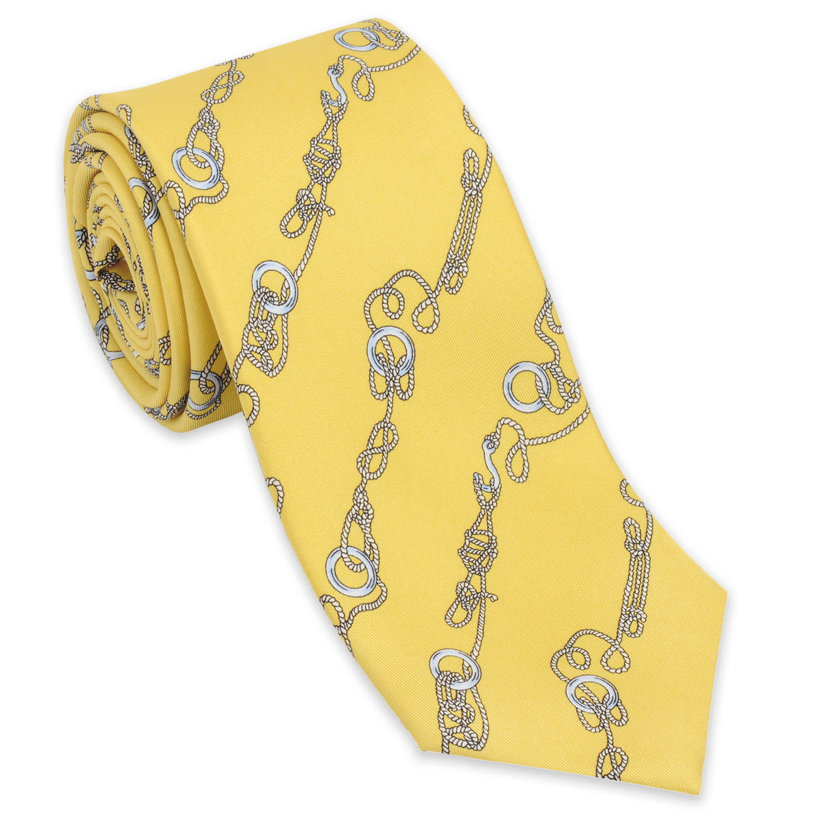 Nautical Knots Necktie by Josh Bach