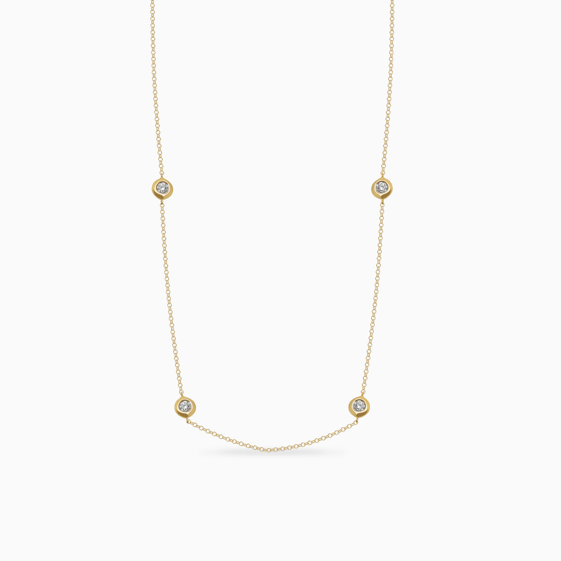 Collar candado dorado – AMARETTO