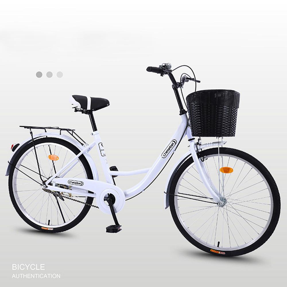 commuter bike with basket