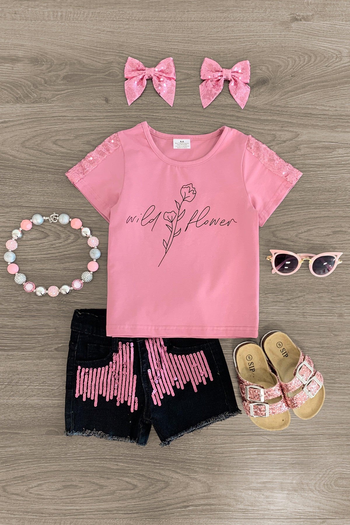 Kids Boutique Kids Clothing : Unique Outfits for Girls : Sparkle in Pink