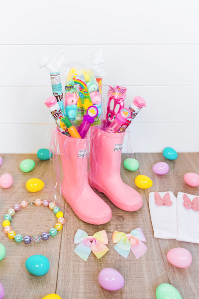 Sparkle In Pink idea de bota de Pascua