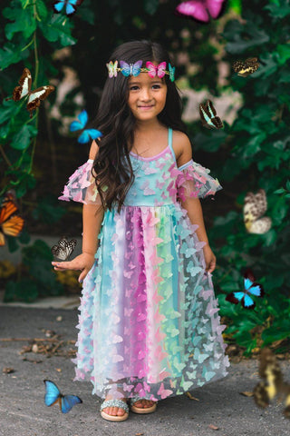 Girls Butterfly Princess Costume