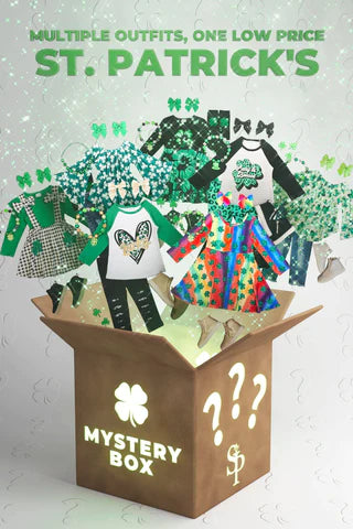 St. Patrick's Day Mystery Box outfits from Sparkle in Pink