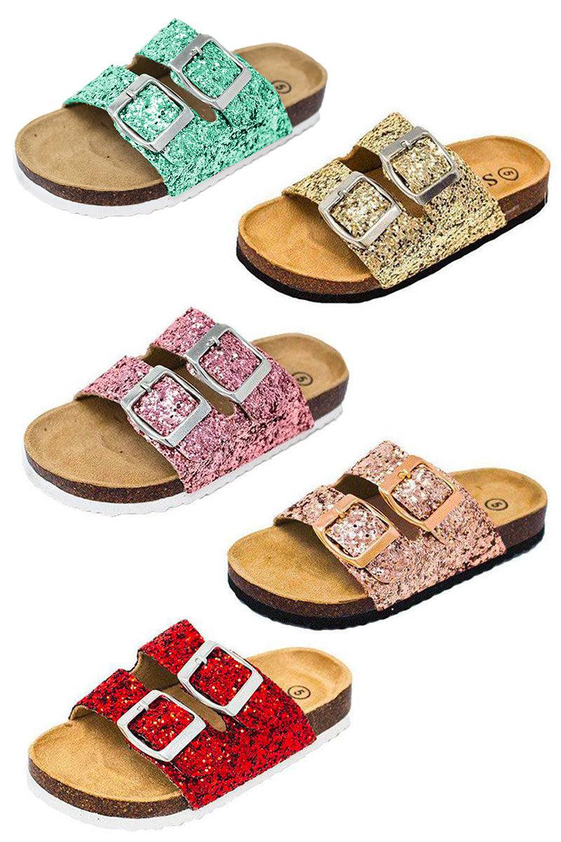 Image of Birkley Glitter Sandals