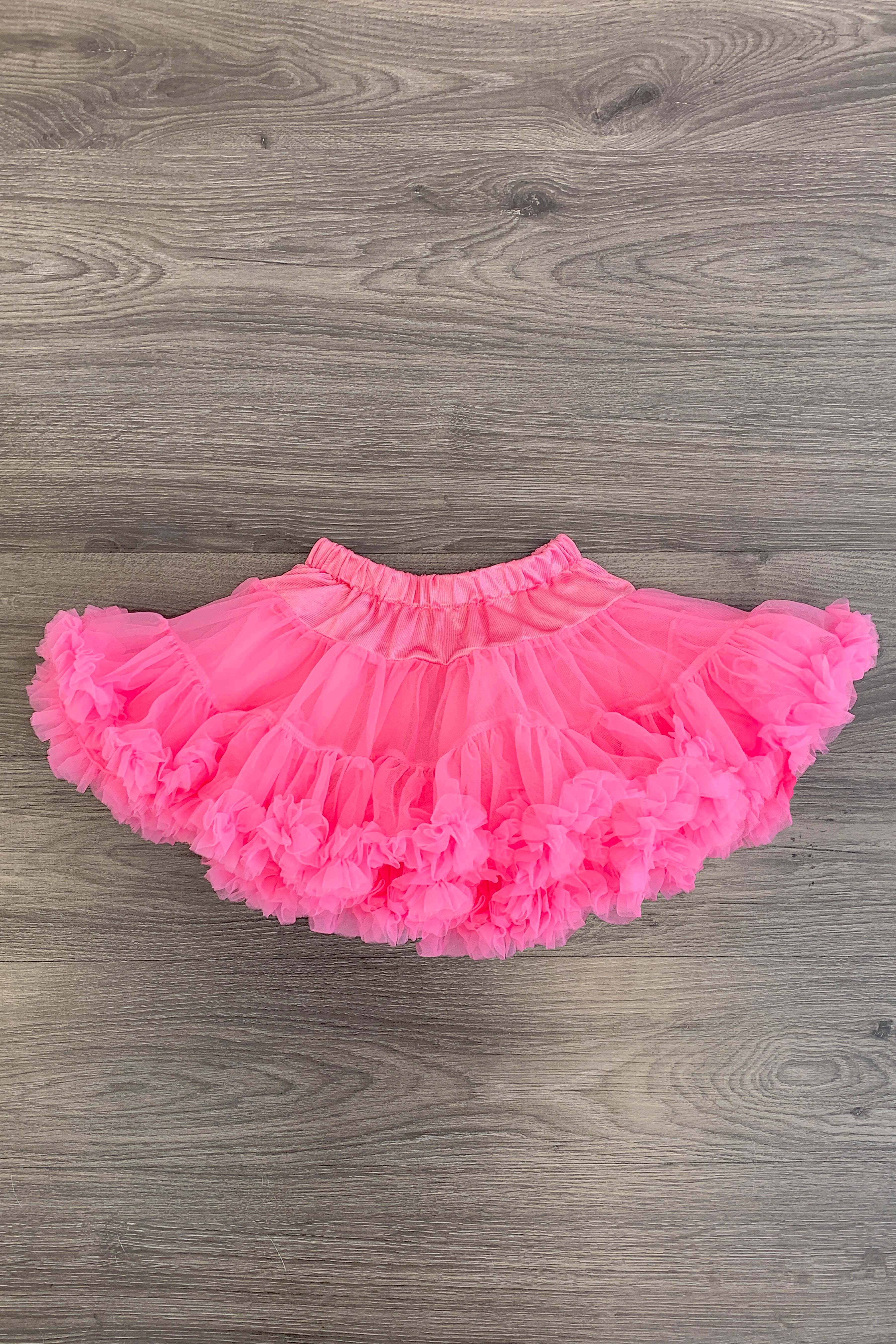 Deluxe Chiffon Pettiskirt- PINK | Sparkle In Pink