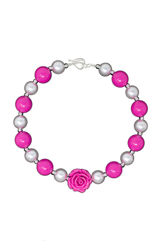 Pretty In Pink Chunky Bubblegum Necklace OR Bracelet Ages 3+ Spring Su –  Big Sky Jewels