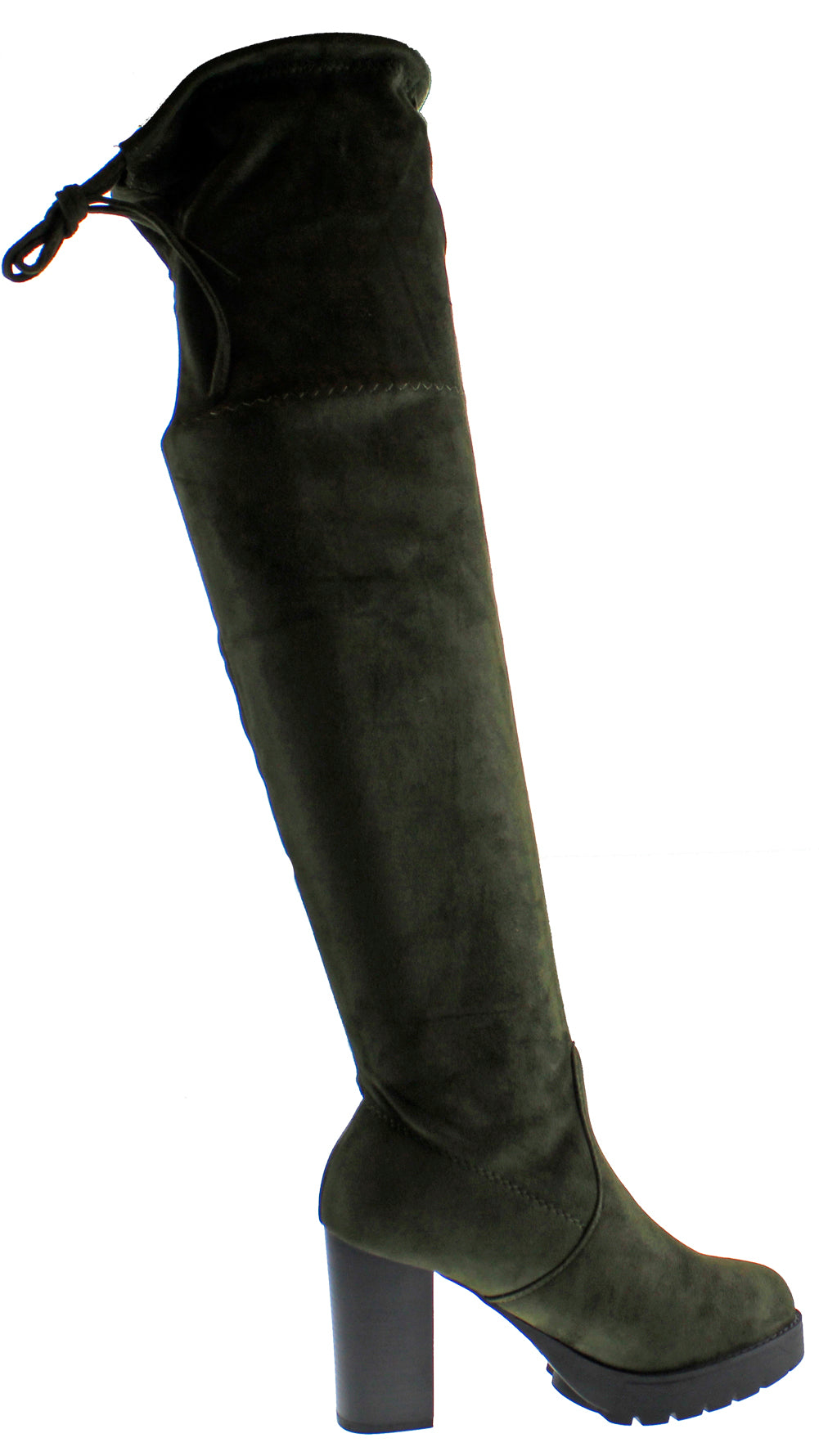 Match L8 Womens Platform thigh high Boots - SHOE BARGAIN WAREHOUSE  ()