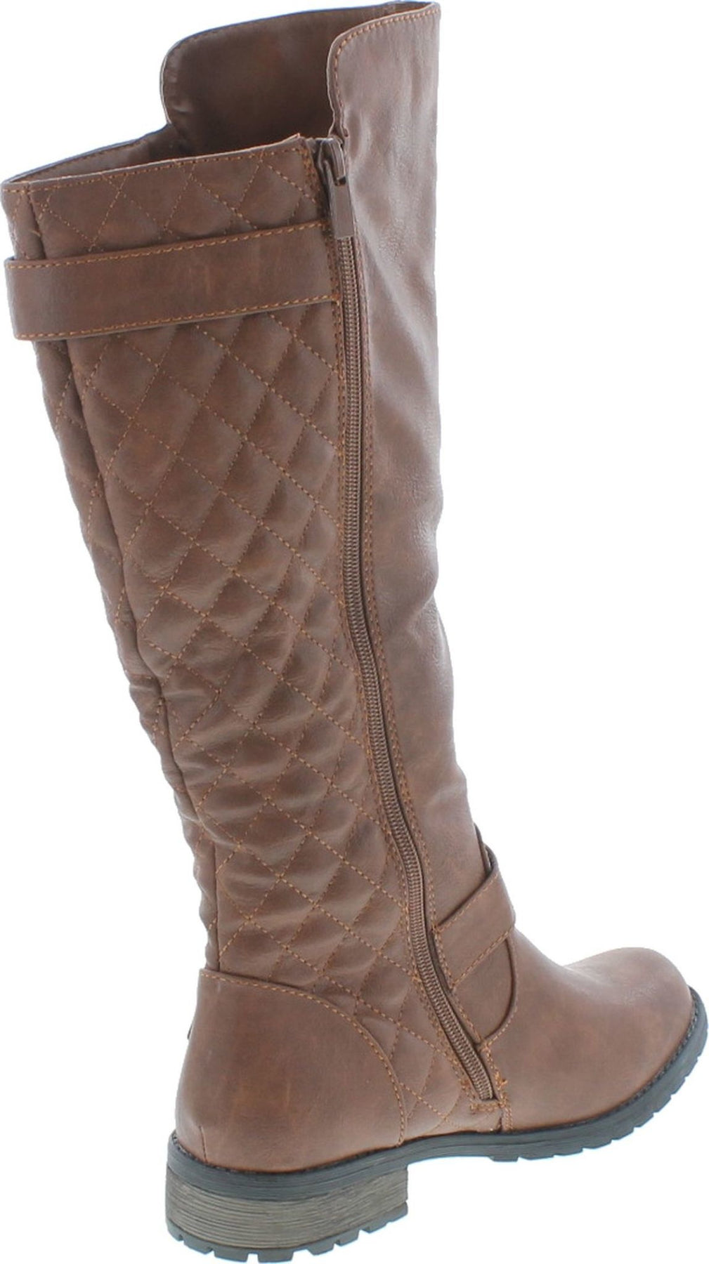 womens quilted riding boots