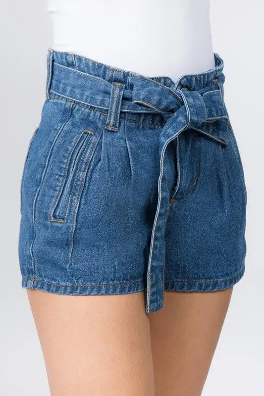 Pardon gans Automatisch Paper Bag Denim Shorts | Women's Denim – Jolie Vaughan Mature Women's Online  Clothing Boutique