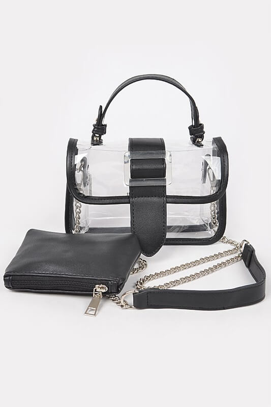 Clear Gameday Stadium Crossbody | Gameday Handbags – Jolie Vaughan Mature  Women's Online Clothing Boutique