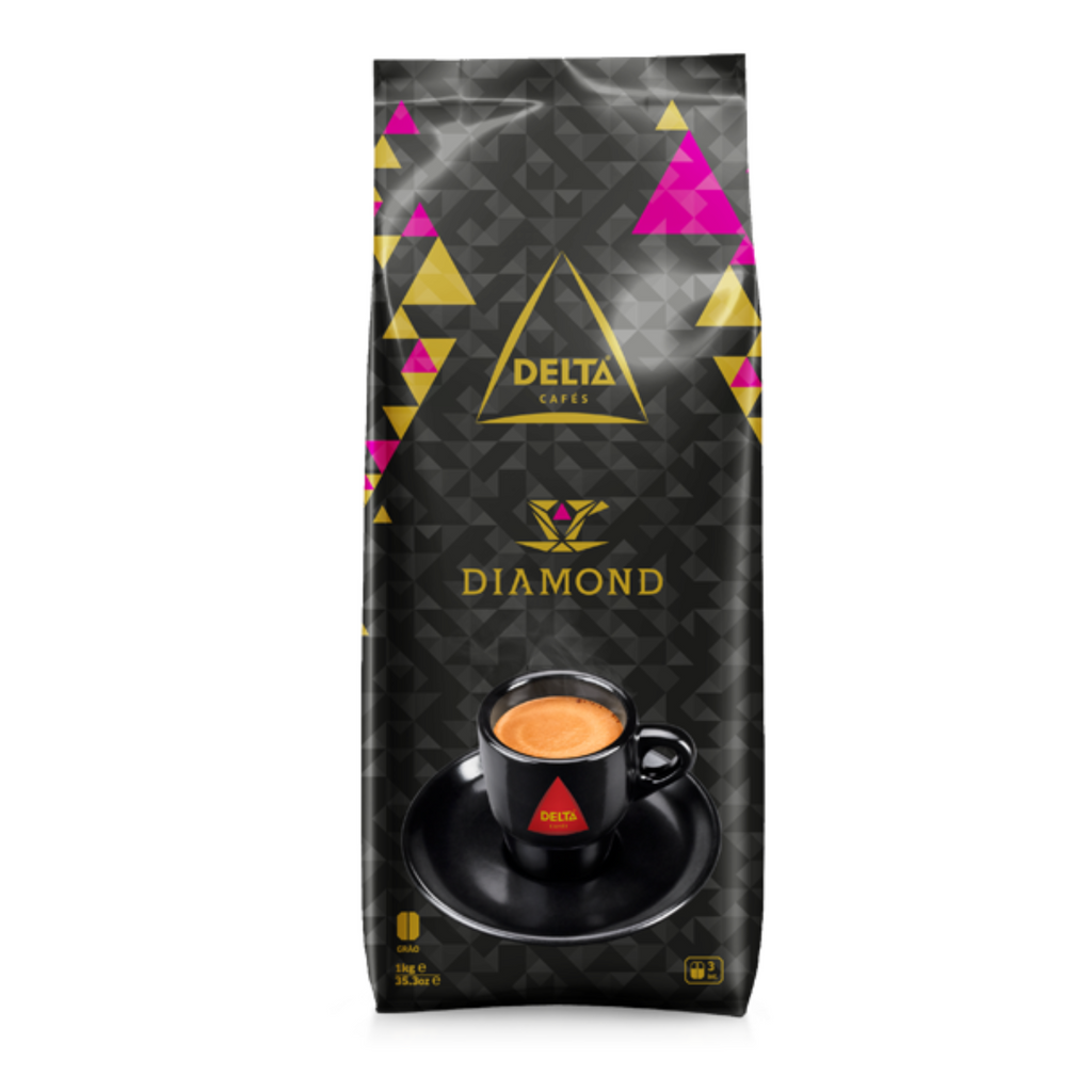 Delta Ground Roasted Coffee PORTUGAL for Espresso Machine or Bag 250g 