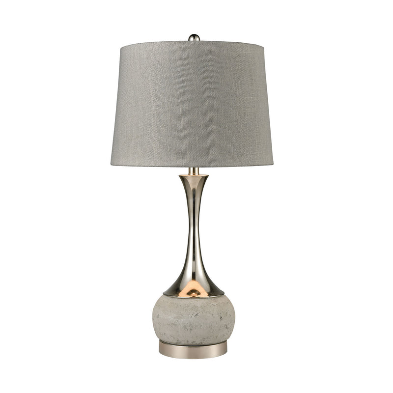 ELK Home 77133 One Light Table Lamp, Polished Concrete Finish-LightingWellCo