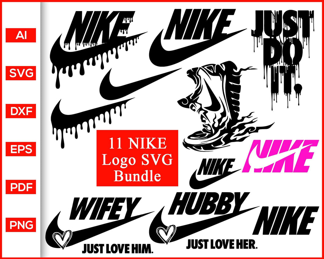 Download Nike Logo Svg Bundle Editable Svg File