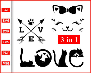 Download Love With Paw Svg Fur Mom Svg Rescue Animals Shirt Svg Cat Lady Shi Editable Svg File