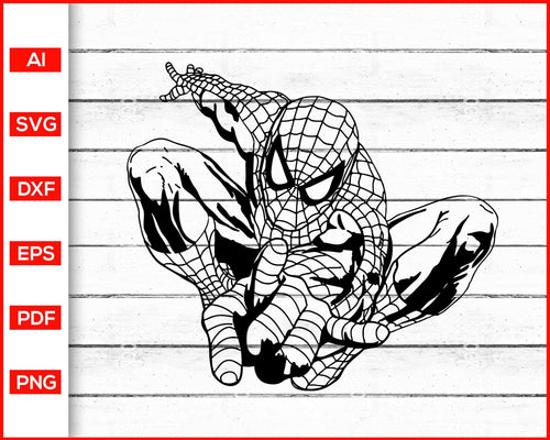 Download Spiderman Svg Spiderman Head Spiderman Mask Spiderman Silhouette Editable Svg File