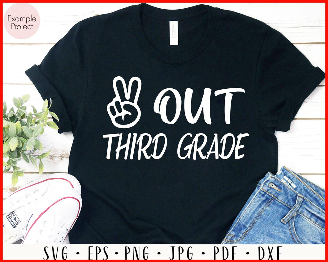 Free Free 249 Kindergarten Svg Peace Out Kindergarten Shirt SVG PNG EPS DXF File