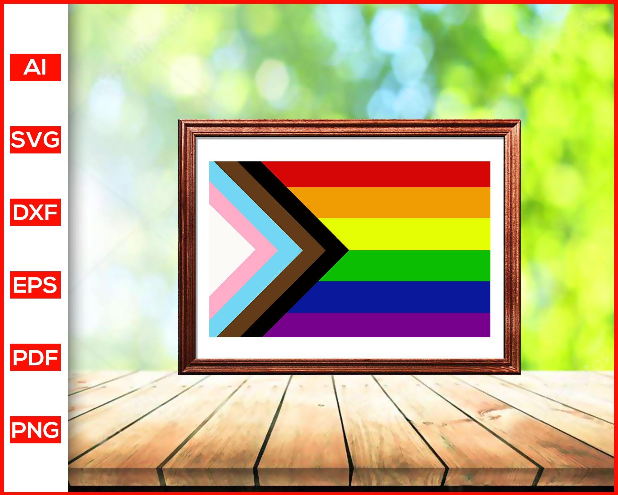 Download Progress Pride Flag Svg Lgbtqaa Rainbow Svg Pride Svg Lgbt Svg Gay Editable Svg File