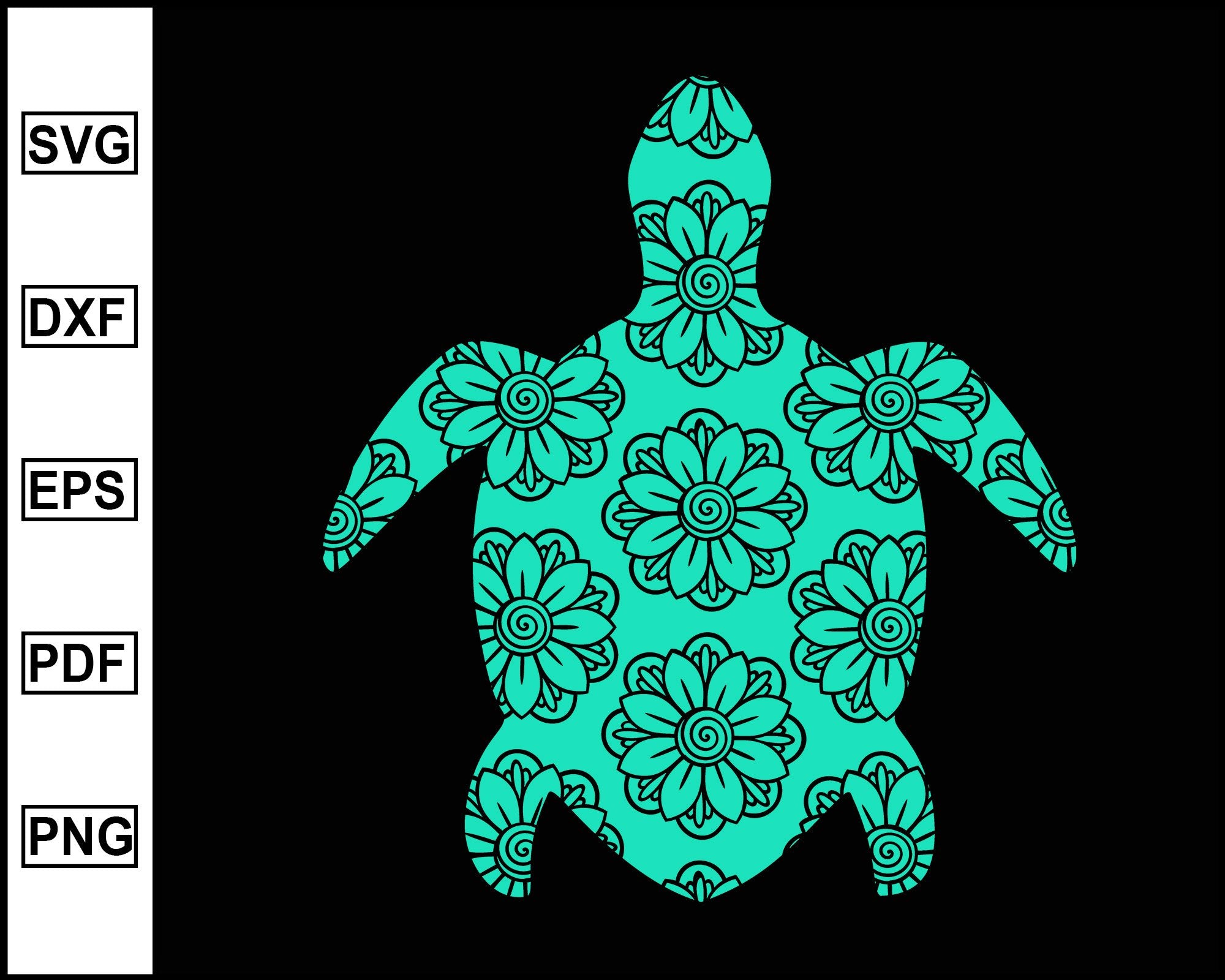 Turtle Svg Bundle Turtle Svg Ocean Turtle Svg Sea Turtle Svg Squir Editable Svg File
