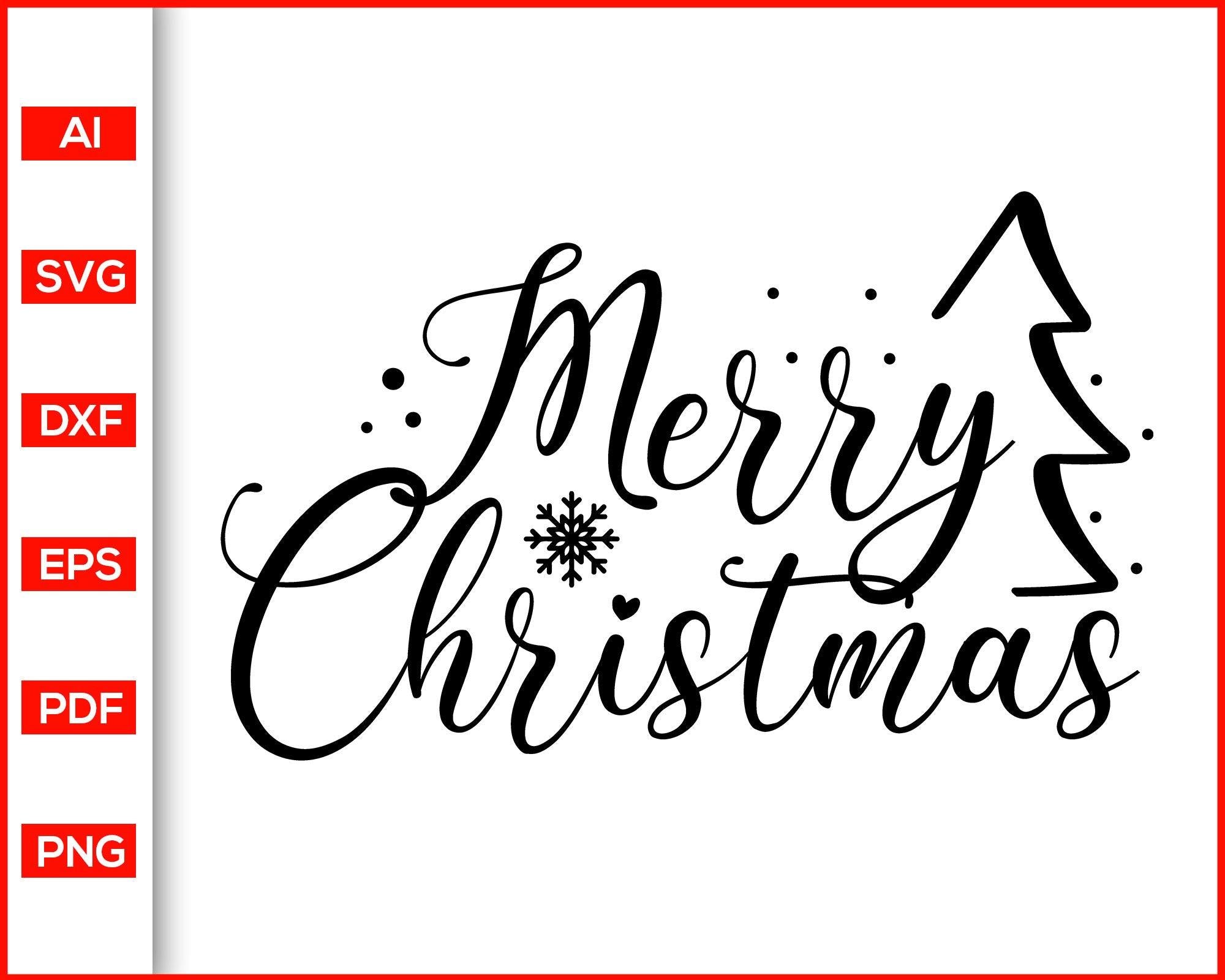 Download Merry Christmas Svg Christmas Svg Christmas Shirts Svg Winter Svg Editable Svg File