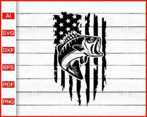 Free Free 326 Fishing Pole American Flag Svg SVG PNG EPS DXF File