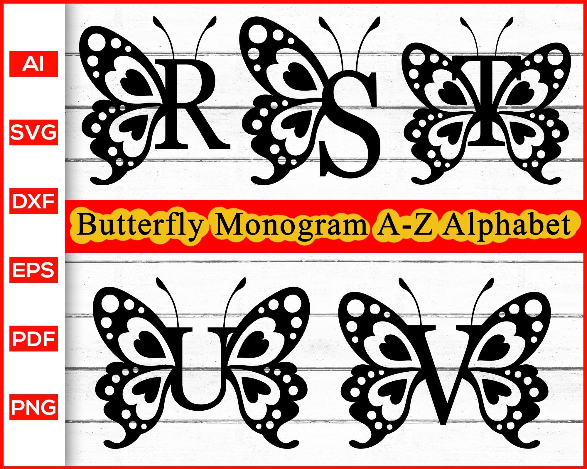 Free Free 119 Monogram Frame Butterfly Monogram Svg SVG PNG EPS DXF File