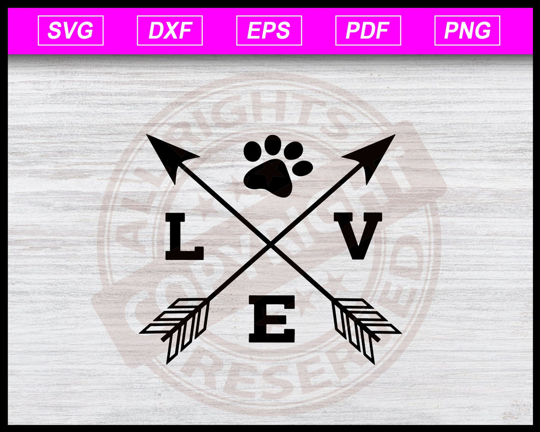 Free Free Dog Paw Love Svg 362 SVG PNG EPS DXF File