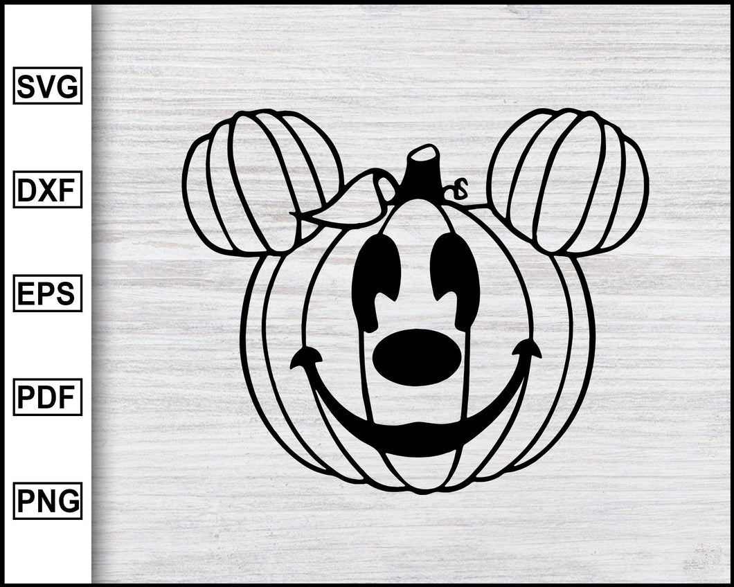 Download Mickey Mouse Pumpkin Svg Mickey Mouse Ears Svg Disney Halloween Svg Editable Svg File