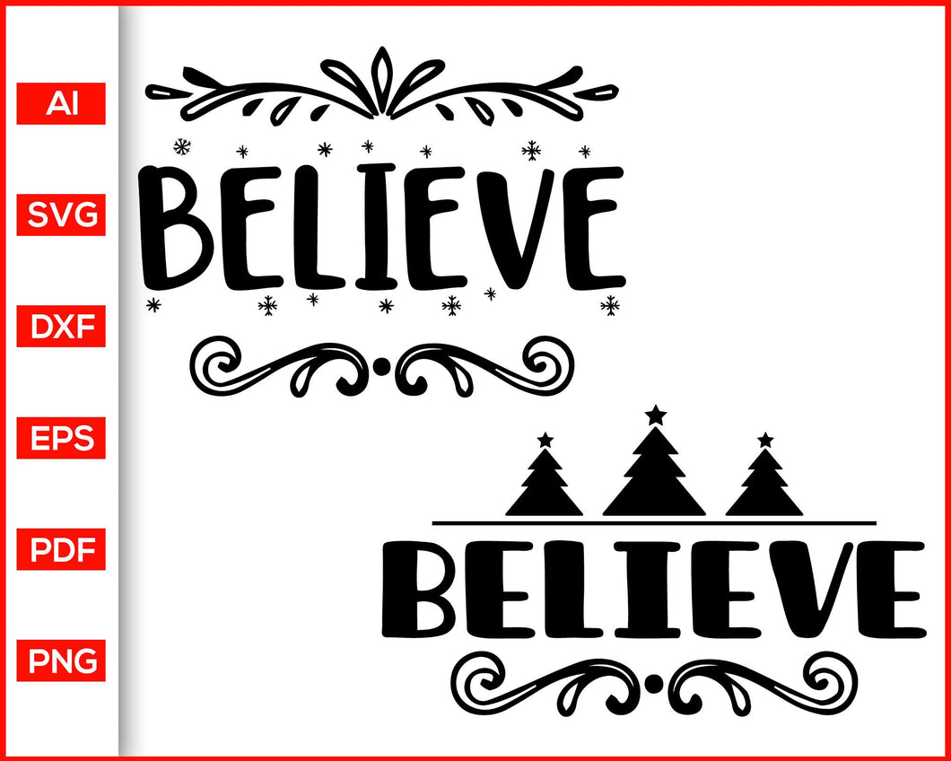 Download Christmas Believe Svg Jesus Svg Christmas Svg Files Svg Christmas D Editable Svg File