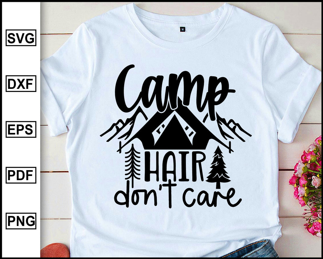 Free Free 257 Camping Hair Svg SVG PNG EPS DXF File