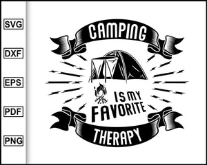 Free Free 300 Camping Is My Therapy Svg Free SVG PNG EPS DXF File