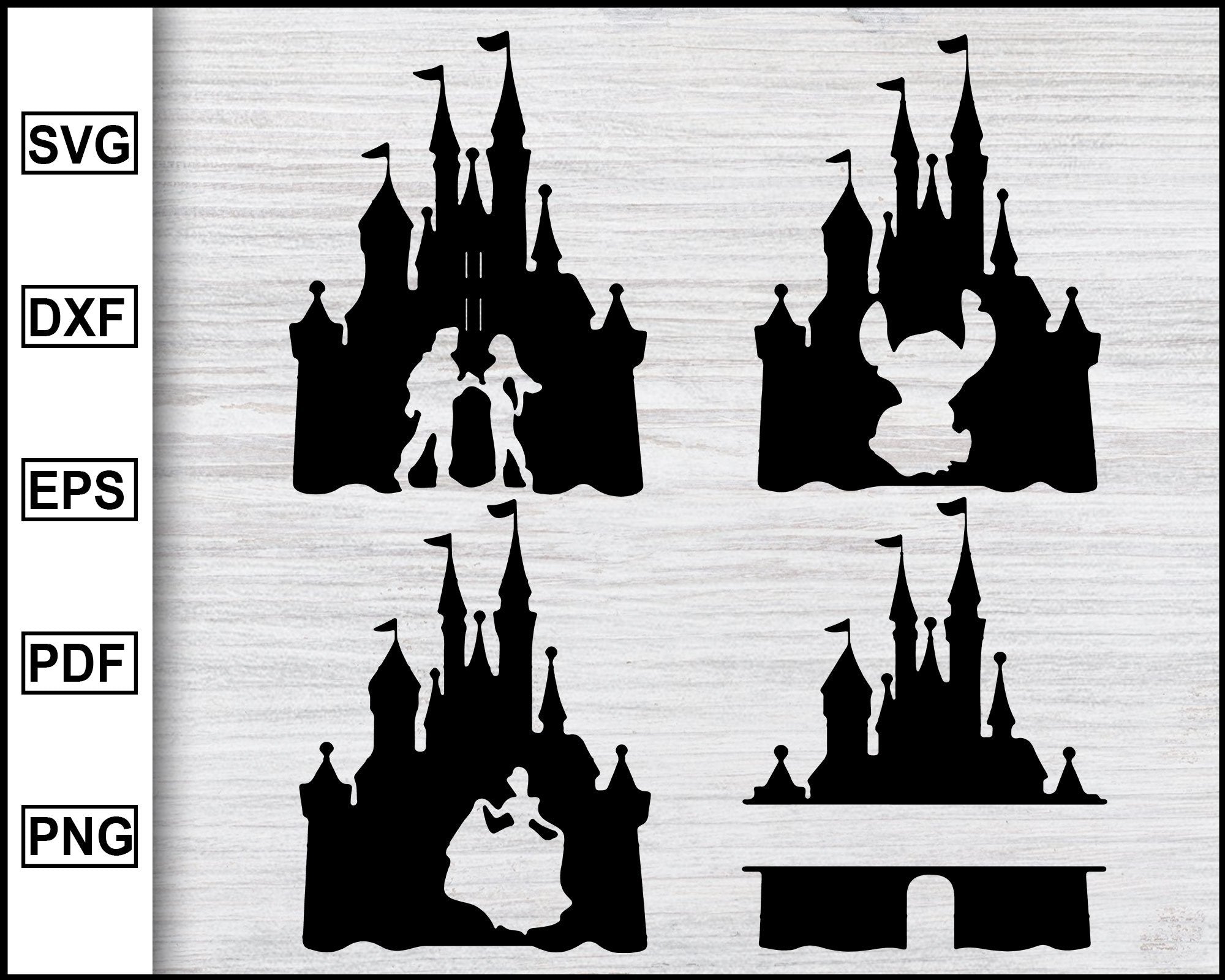 Free Free 344 Vector Disney Castle Silhouette Svg SVG PNG EPS DXF File