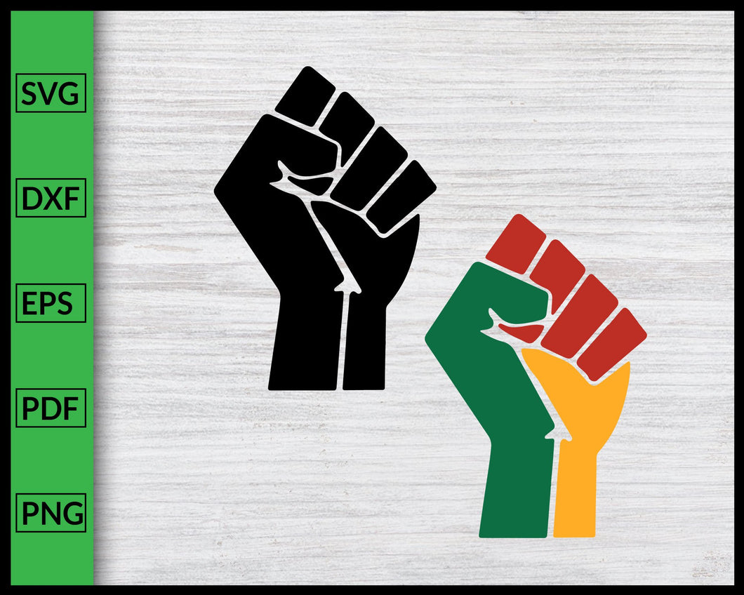 Download Raised Fist Africa Black Power Svg Black Lives Matter Svg Black Histor Editable Svg File