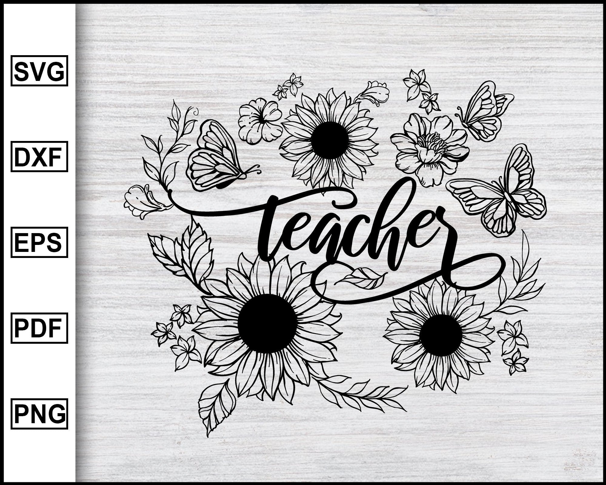 Free Free Sunflower Teacher Svg 337 SVG PNG EPS DXF File