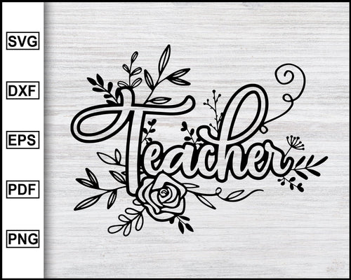 Free Free 97 Teacher Flower Pot Svg SVG PNG EPS DXF File