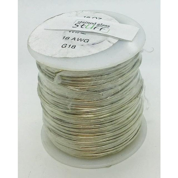 Tinned Copper Wire 16 gauge (1 lb.) - Franklin Art Glass