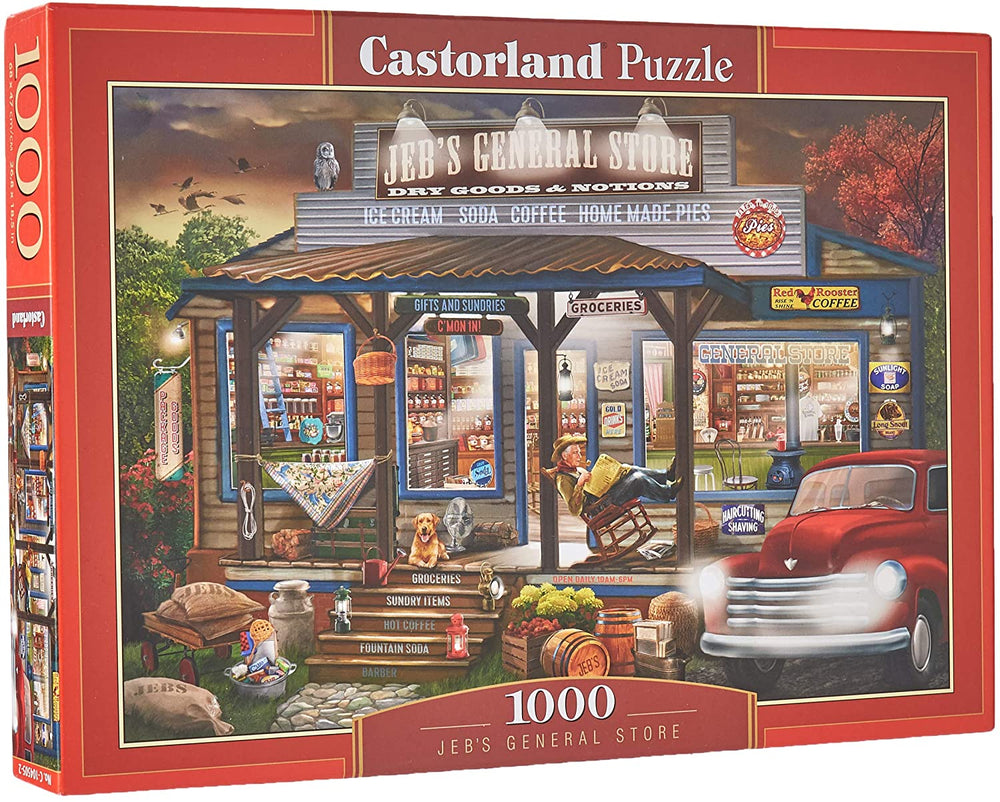 Castorland Jebs General Store Jigsaw Puzzle (1000 Pieces) I Love