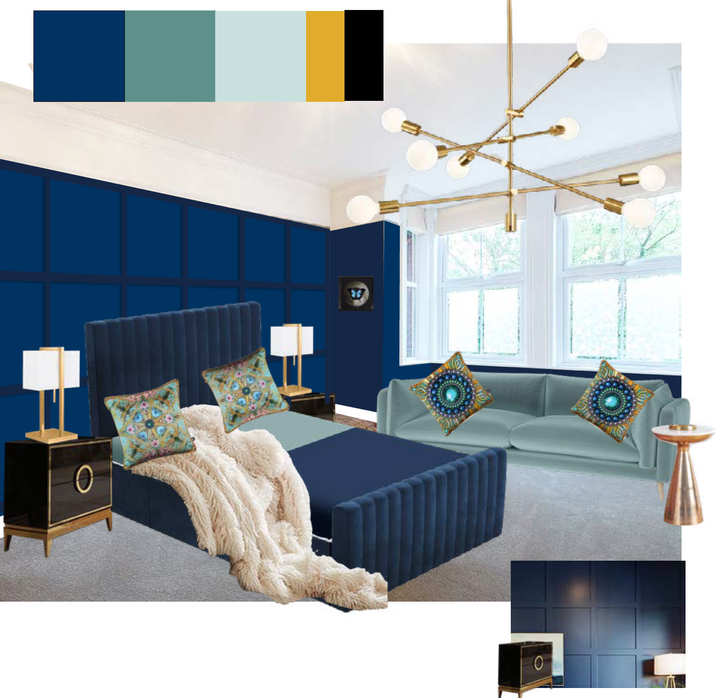 House of Curious: Moodboarding the Guest Bedroom – The Curious Department