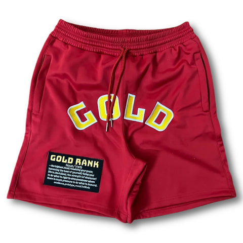 Gold Rank Athletics Dark Gator Mesh Shorts