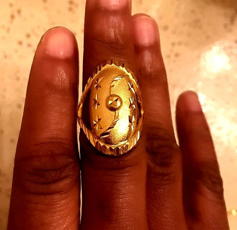 Ethiopia Shield Ring