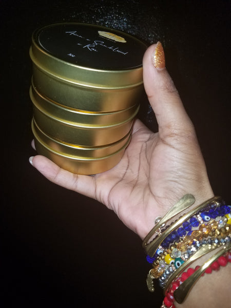 Gold Stackable Tins