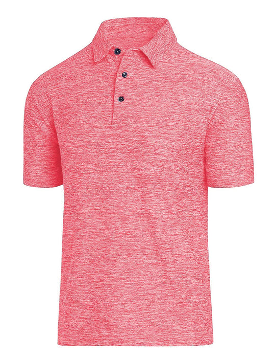 salmon golf shirt