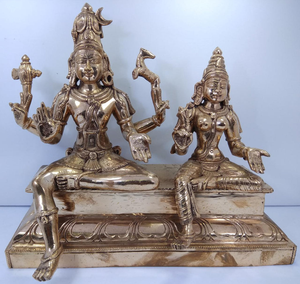 Bronze Shiva Parvathi – Golkonda Handicrafts Emporium, (Unit of ...