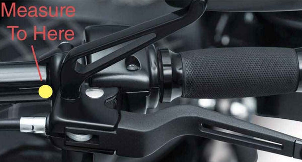 How to measure motorcycle handlebar cable length clutch lever