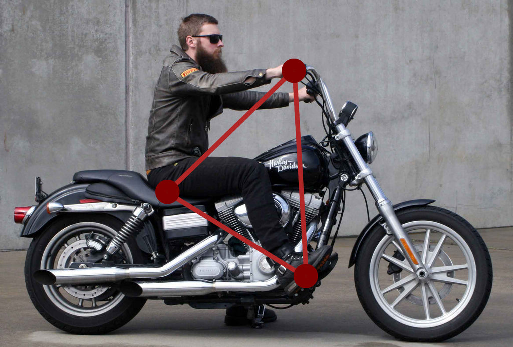 Chrome 10 12 14'' Meathook Monkey Ape Hangers Handlebar For Harley  Touring FLH 