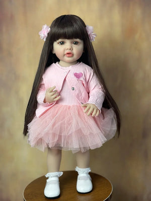 Baby Lifelike Girl Doll Full Soft Silicone Body Princess - Crazy RC Toys - Soft Baby Dolls For Toddlers